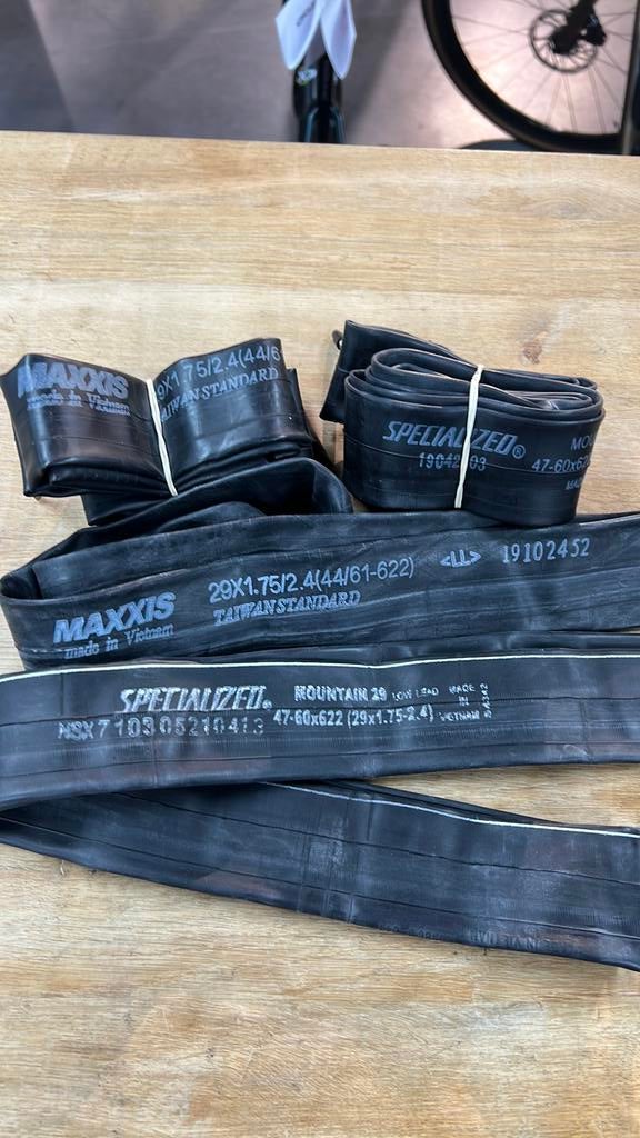MTB 29 inch binnenbanden Nieuw €2,50 p.stuk, Verzenden, Nieuw, Band, Rubber