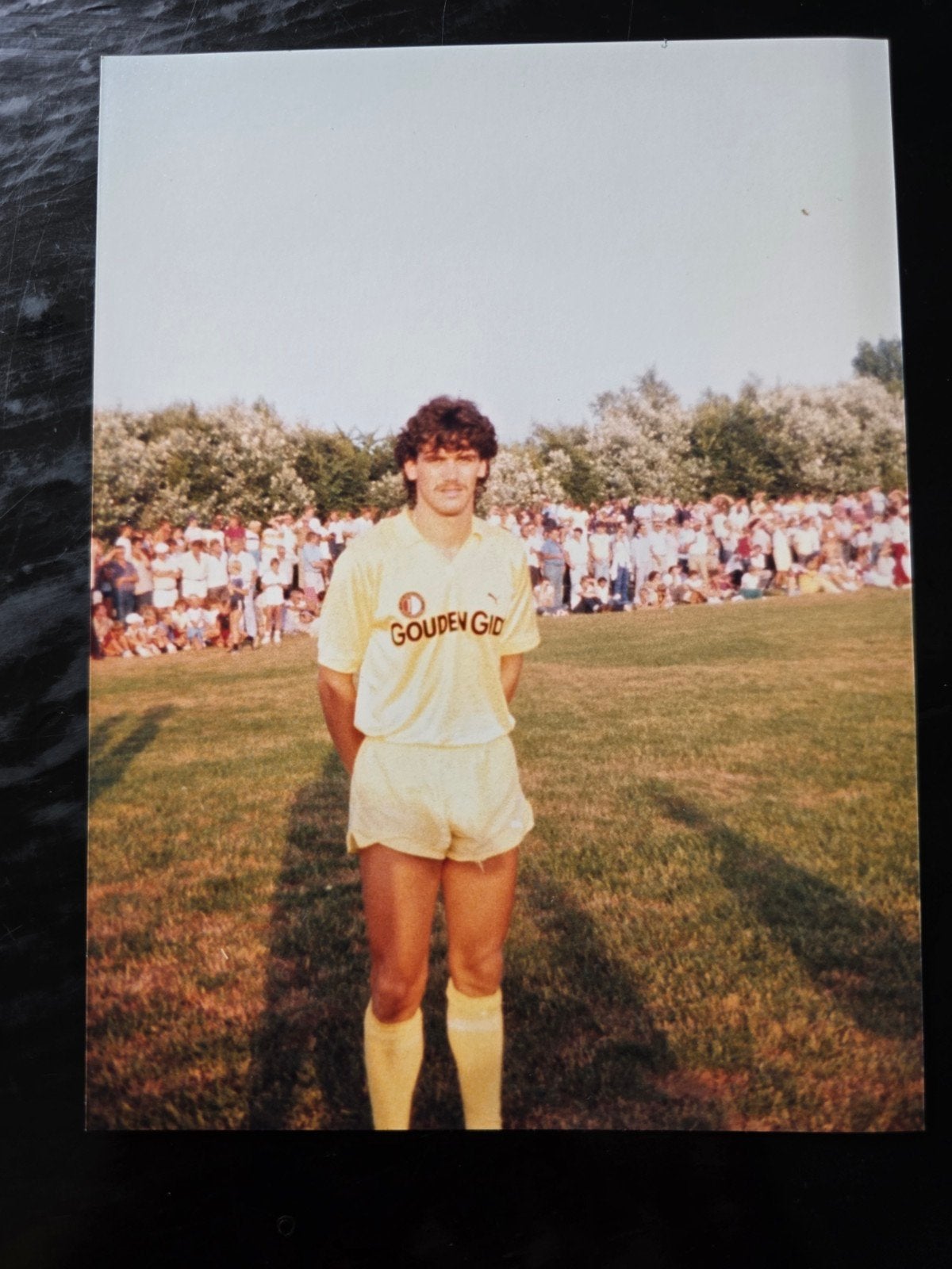 Echte foto  Sjaak Troost, Ophalen of Verzenden, Zo goed als nieuw, Feyenoord, Spelerskaart