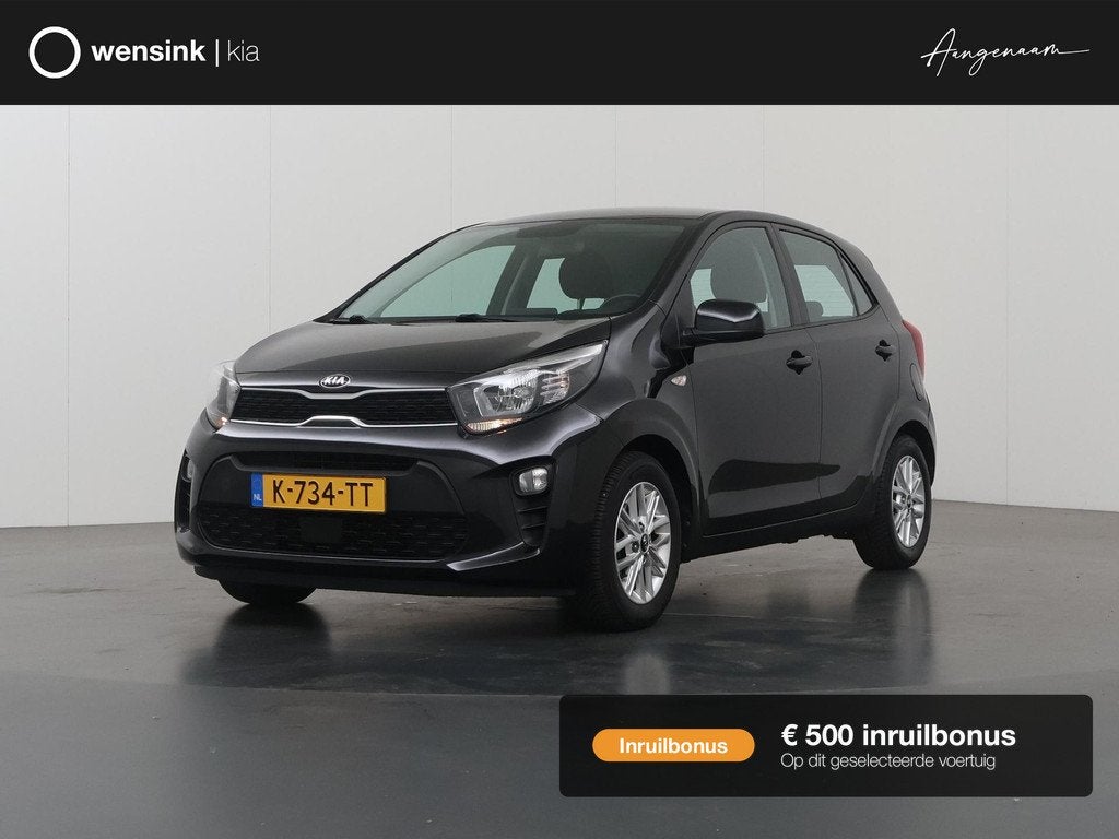 Kia Picanto 1.0 DPi DynamicLine | Navigatie | Airconditionin, Voorwielaandrijving, Stof, Gebruikt, 4 stoelen