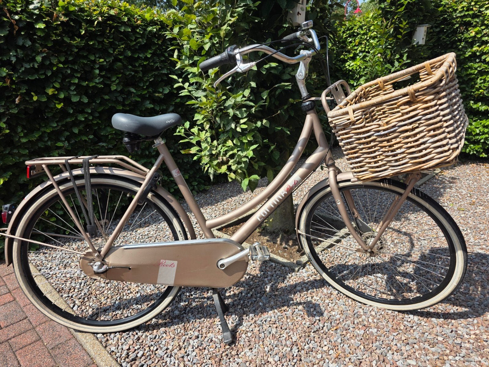 damesfiets cortina roots 28inch 3v, Fietsen en Brommers, Fietsen | Dames | Omafietsen, Ophalen, Gebruikt, Velgrem, Versnellingen