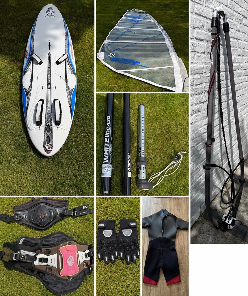 Starboard GO & Severne 6.7 Complete Windsurf Set, Watersport en Boten, Ophalen, 250 tot 300 cm, Gebruikt, Met mast