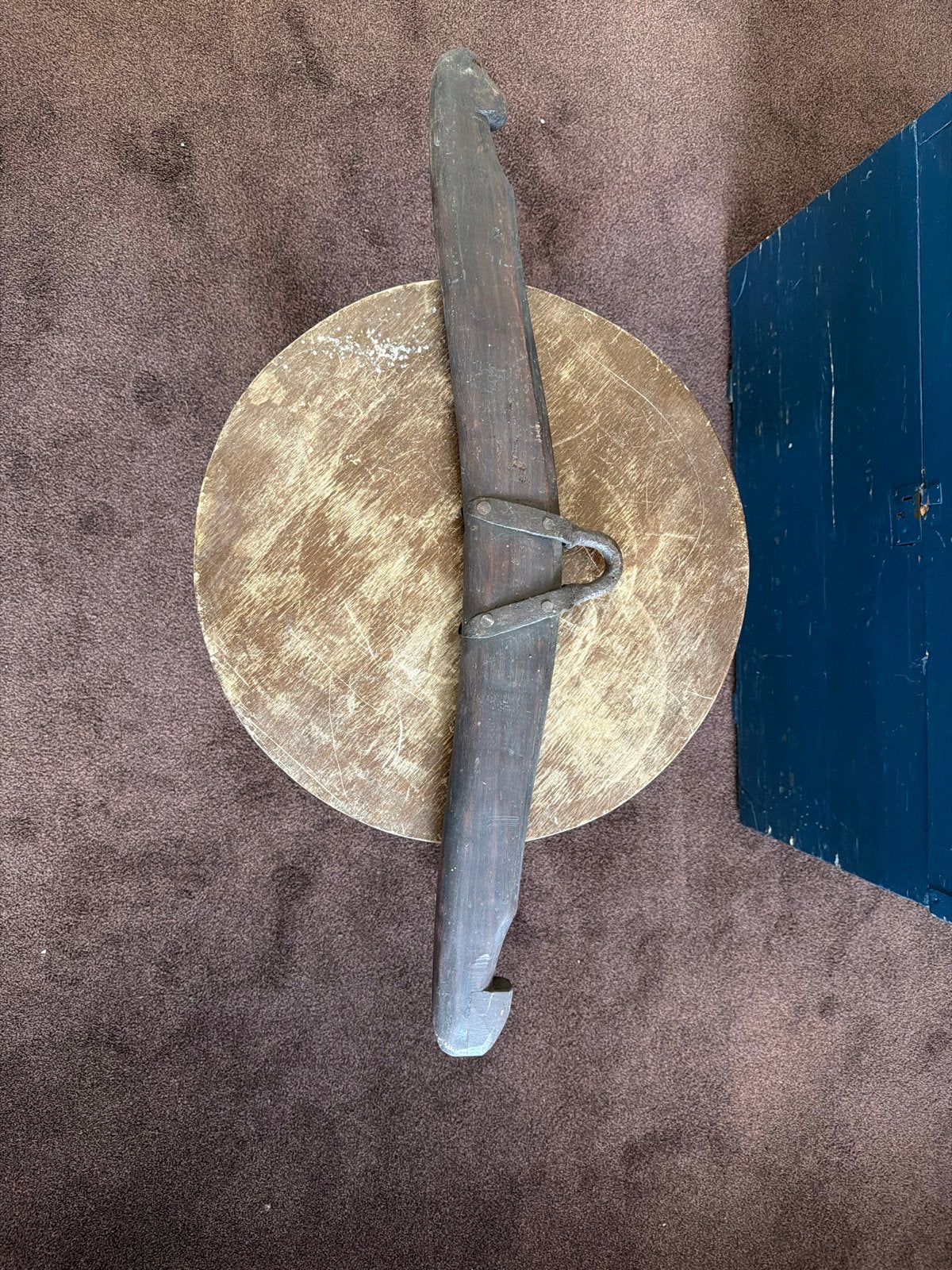 antiek houten juk of "zwing"/zweng, Antiek en Kunst, Antiek | Gereedschap en Instrumenten, Ophalen