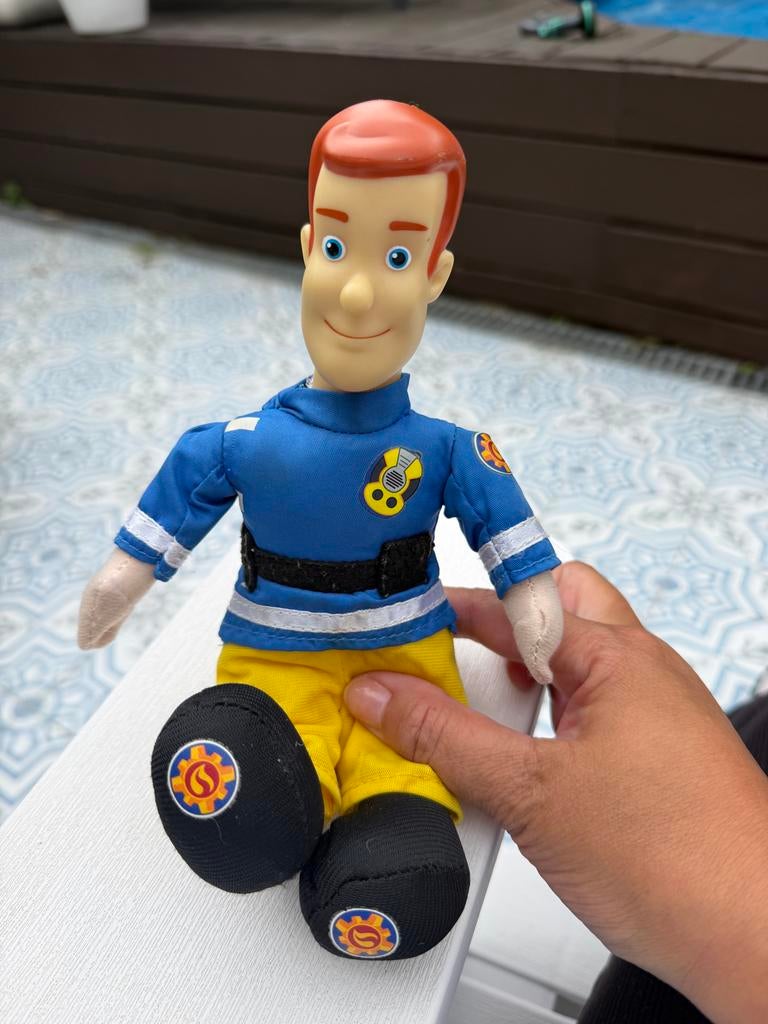 Brandweerman Sam knuffel, Gebruikt, Overige merken, Overige karakters, Overige typen