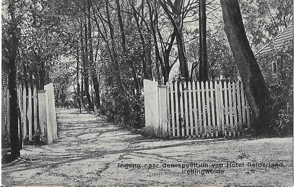 Bellingwolde ingang speeltuin Oude Ansichtkaart ( 5022 ), Ophalen of Verzenden, 1960 tot 1980, Ongelopen, Noord-Brabant