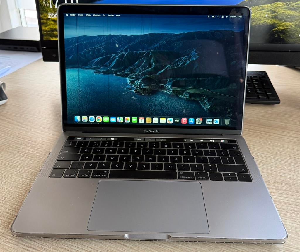 Apple MacBook Pro 13 inch – Touch Bar – 256GB, Computers en Software, Apple Macbooks, MacBook Pro, Gebruikt, 2 tot 3 Ghz, 13 inch