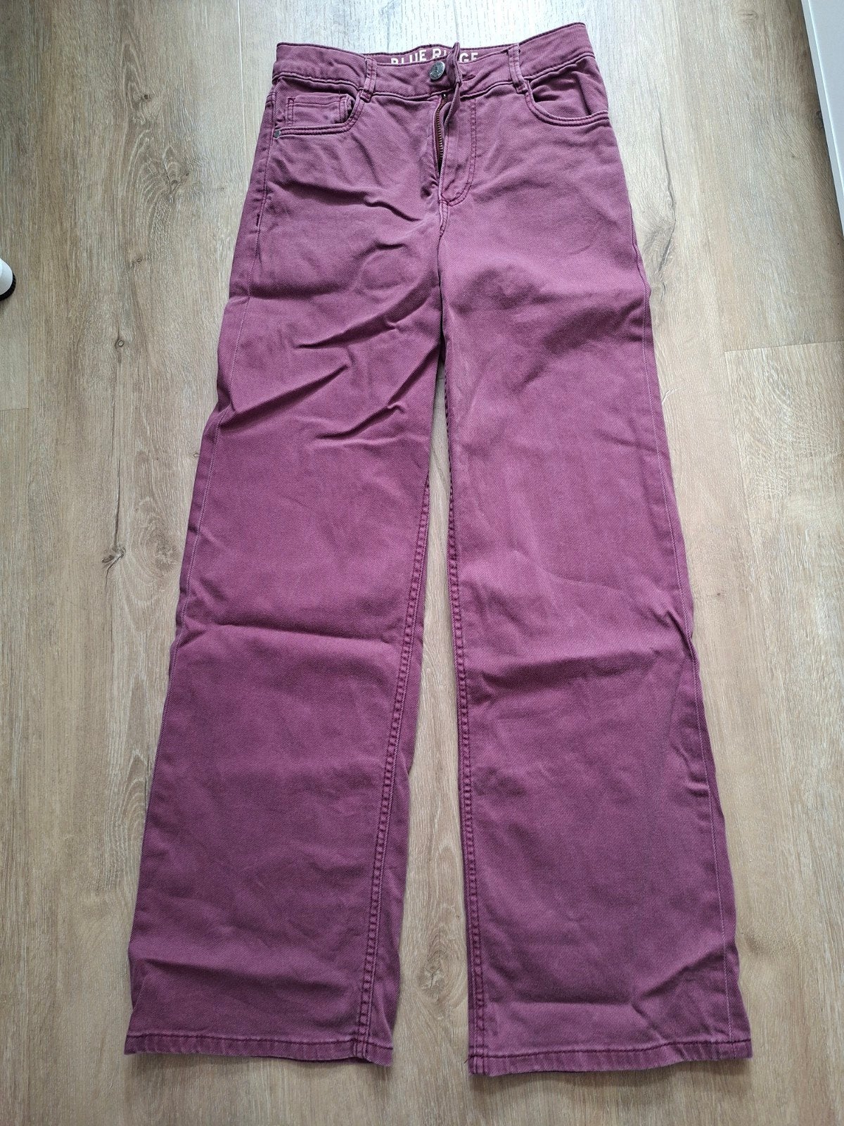 Blue Ridge Wide Leg Jeans Maat 152 - Gebruikt maar prima, Ophalen of Verzenden, Gebruikt, Blue Ridge, Meisje