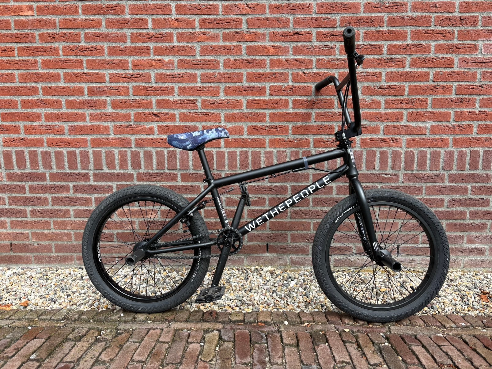 WeThePeople Crysis BMX met upgrades, Fietsen en Brommers, Ophalen, Staal, Velgrem, 20 tot 24 inch