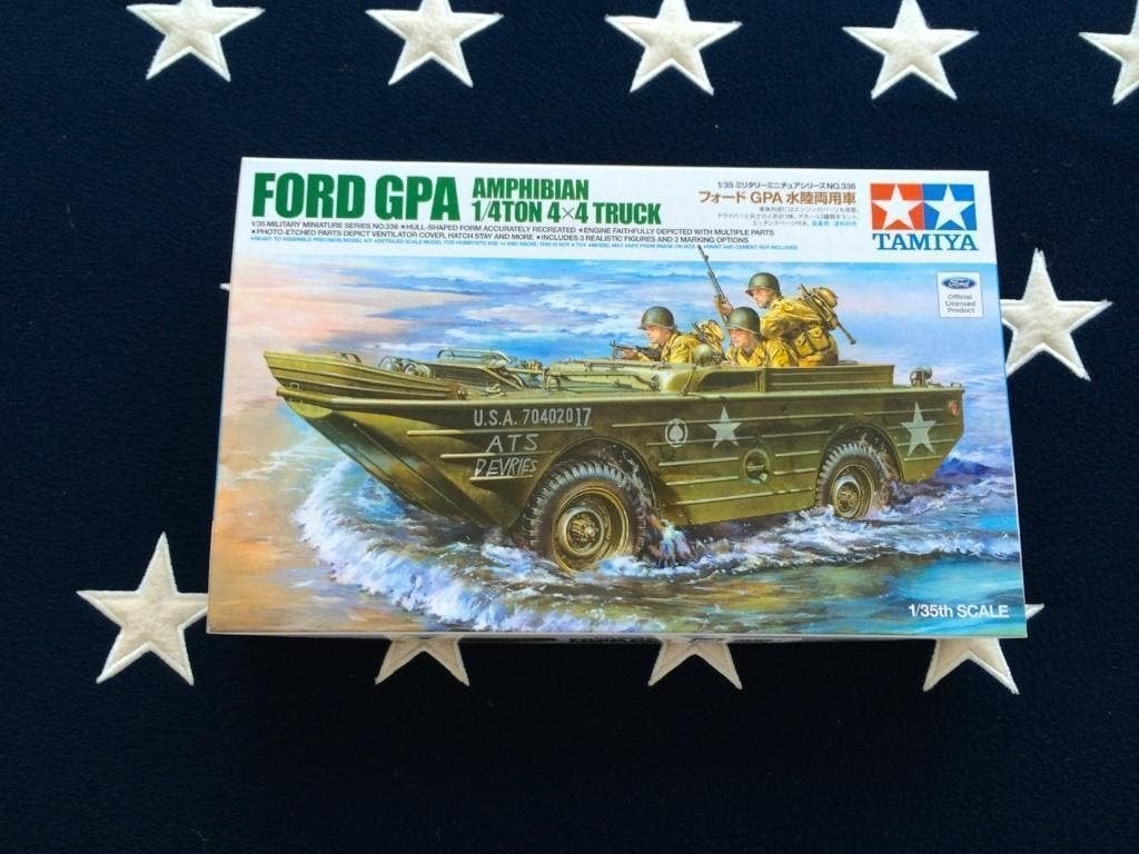 Tamiya	35336	Ford GPA incl Crew [PE]	1/35, Hobby en Vrije tijd, Auto, Verzenden, 1:32 tot 1:50, Nieuw