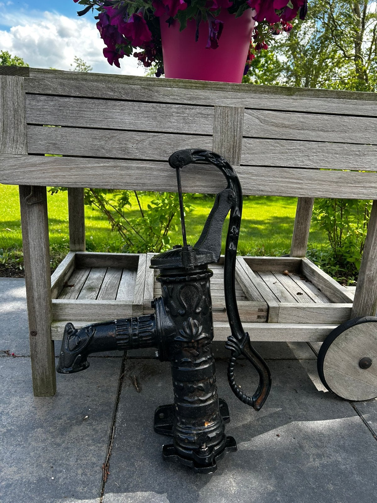 Handpomp zwart ongebruikt waterpomp, Ophalen, Zo goed als nieuw, Overige typen