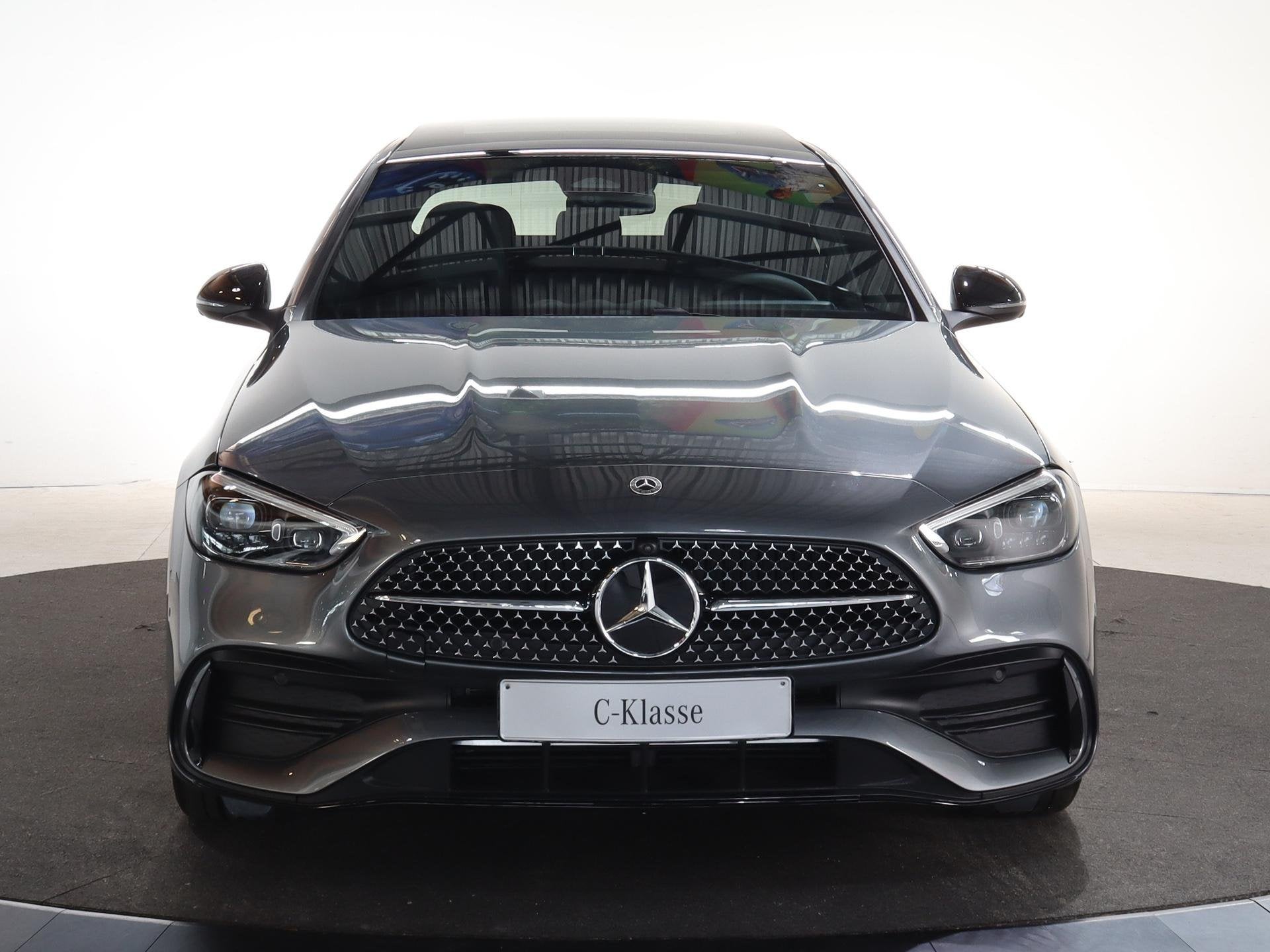 Mercedes-Benz C-klasse 180 Business Solution AMG | Night | P, Auto's, Mercedes-Benz, Automaat, 1800 kg, Automatische klimaatregeling