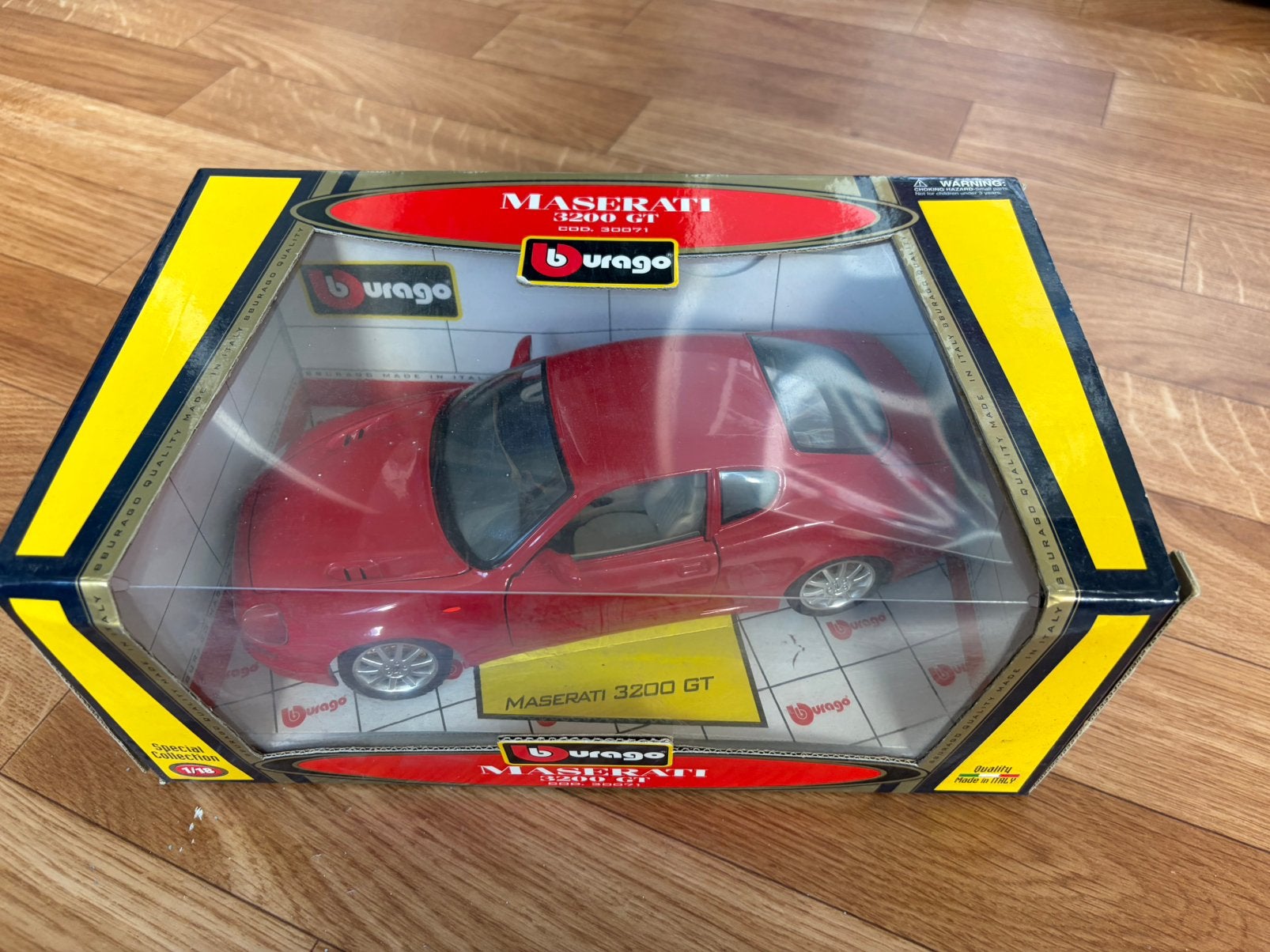 Maserati 3200gt, Ophalen of Verzenden, Zo goed als nieuw, Bburago