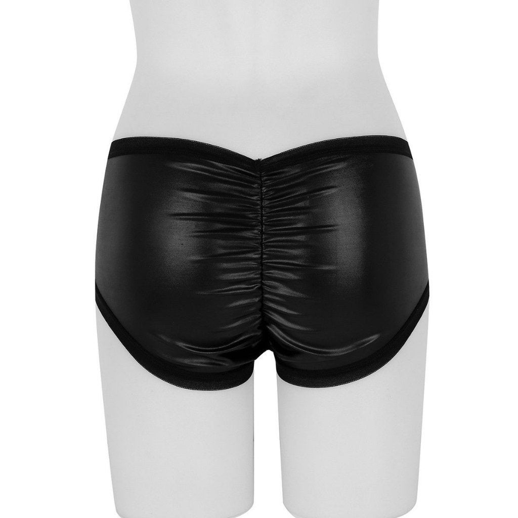 Dames zwart leerlook ondergoed broekje shorts leren, Kleding | Dames, Verzenden, Zwart, Broekje of Short