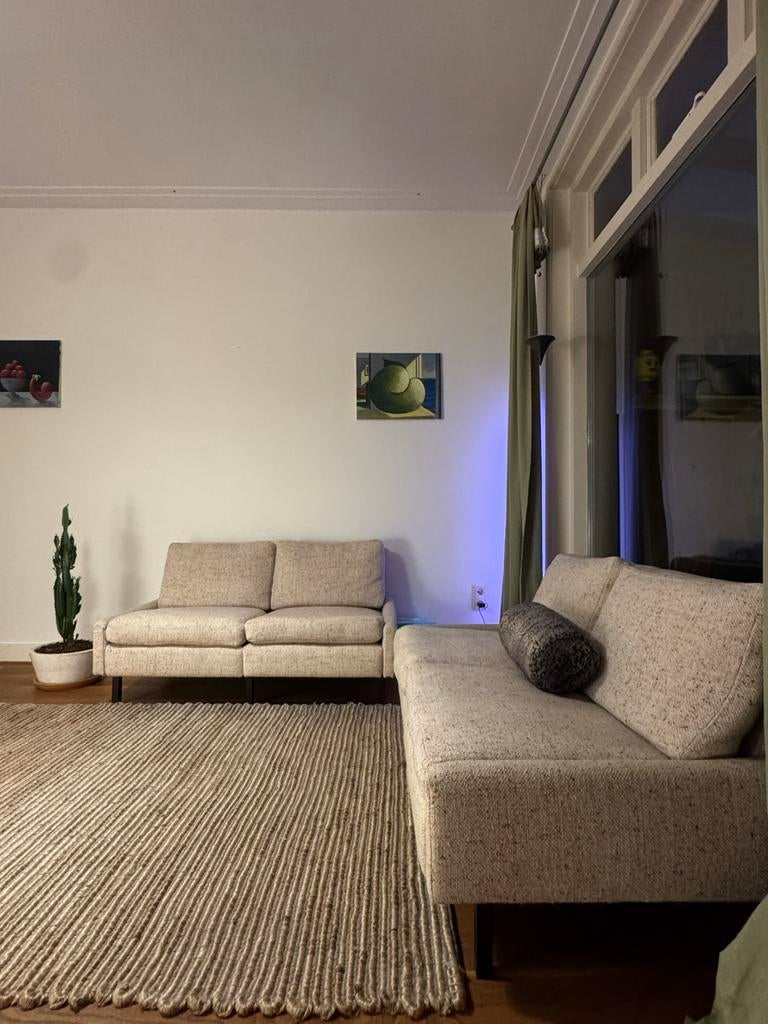 Vintage COR Conseta Bank, 2 couches, 150 tot 200 cm, Tweepersoons, 75 tot 100 cm, Ophalen of Verzenden
