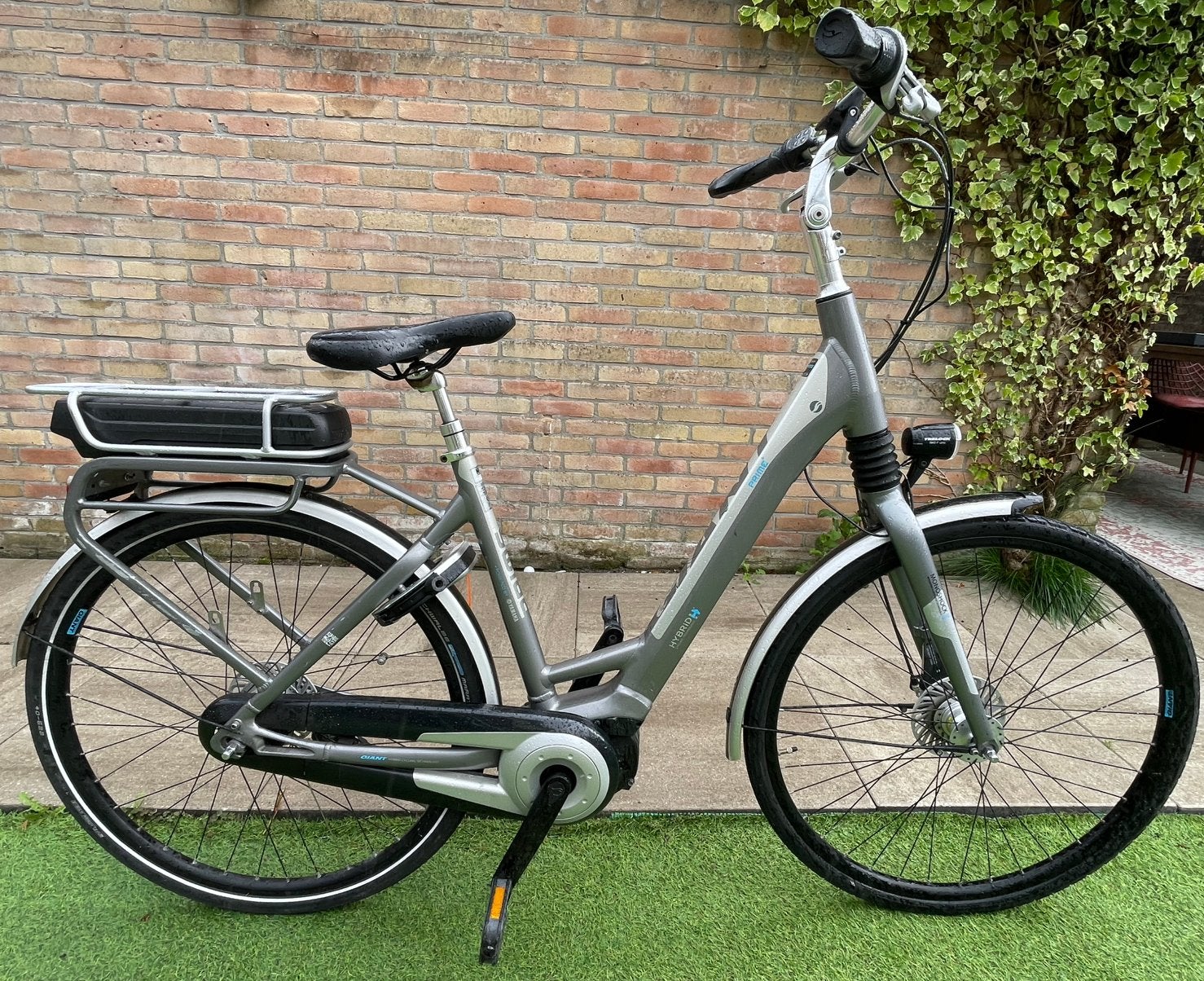 Prachtige Giant E-bike Damesfiets Top conditie compleet!, Zo goed als nieuw, 51 tot 55 cm, 50 km per accu of meer, Giant