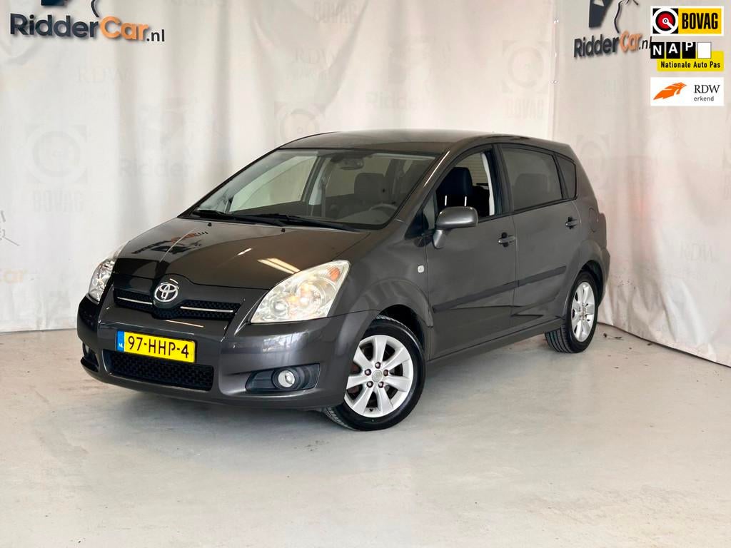Toyota Verso 1.8 VVT-i Luna 7p.|AUTOMAAT|1E EIG|NAP|CRUISE|N, Auto's, Toyota, Gebruikt, 4 cilinders, 129 pk, 7 stoelen