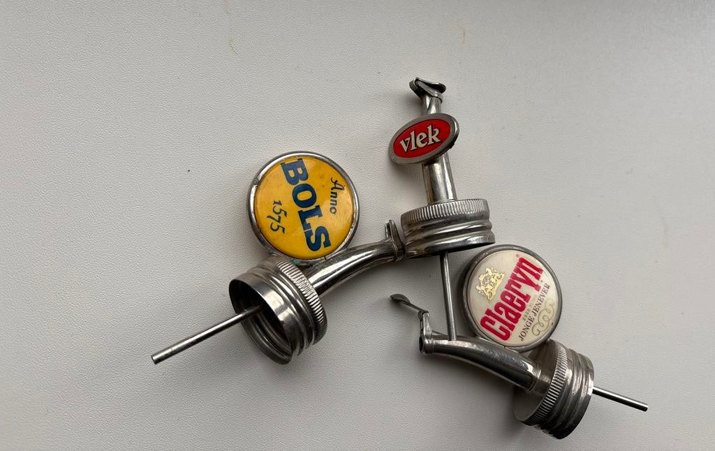 Vintage drankschenkers: Bols, Claeryn, Vlek, Ophalen of Verzenden, Gebruikt