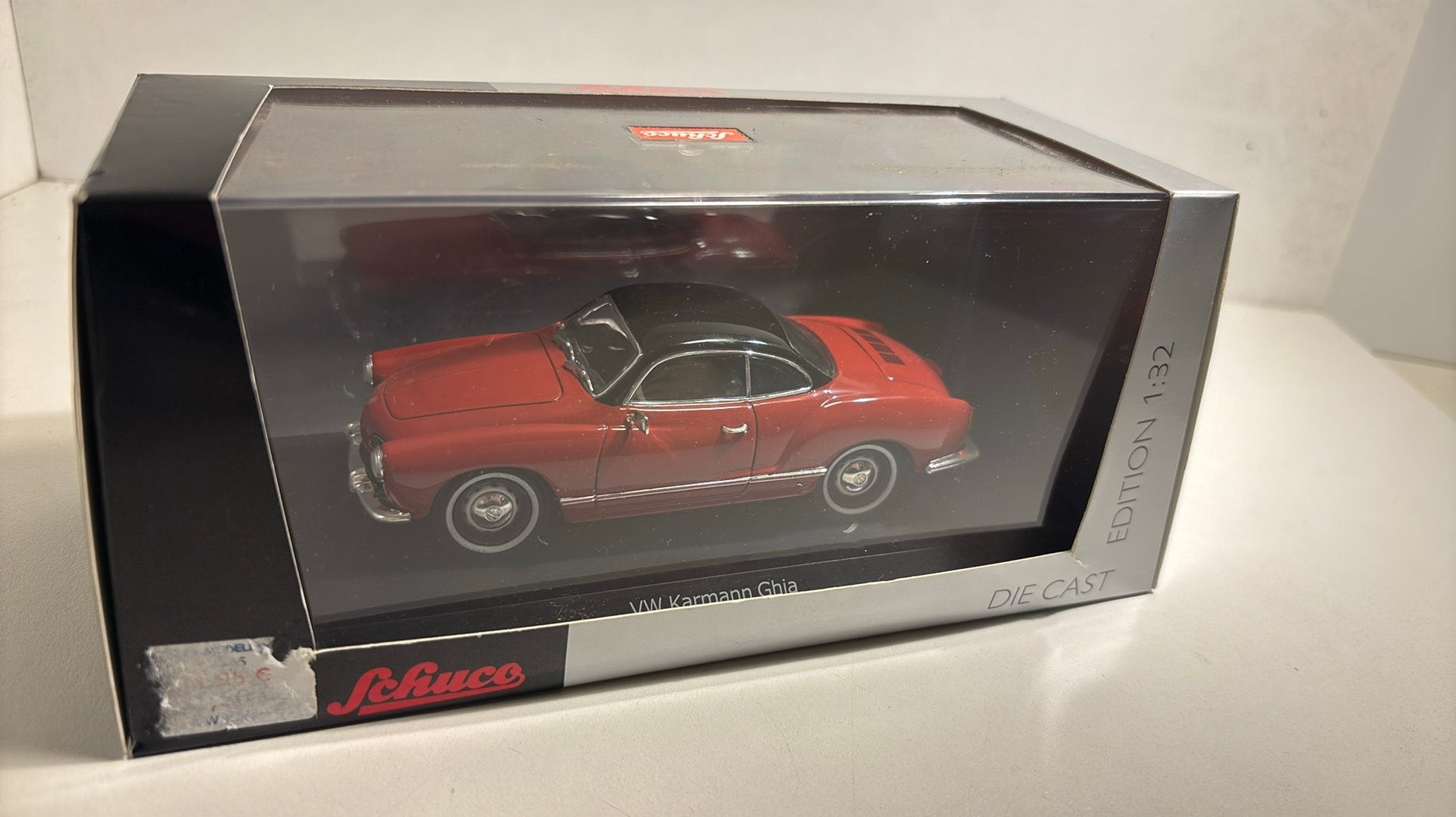 Volkswagen karmann ghia red schuco 1.32, Ophalen of Verzenden, A, A, A