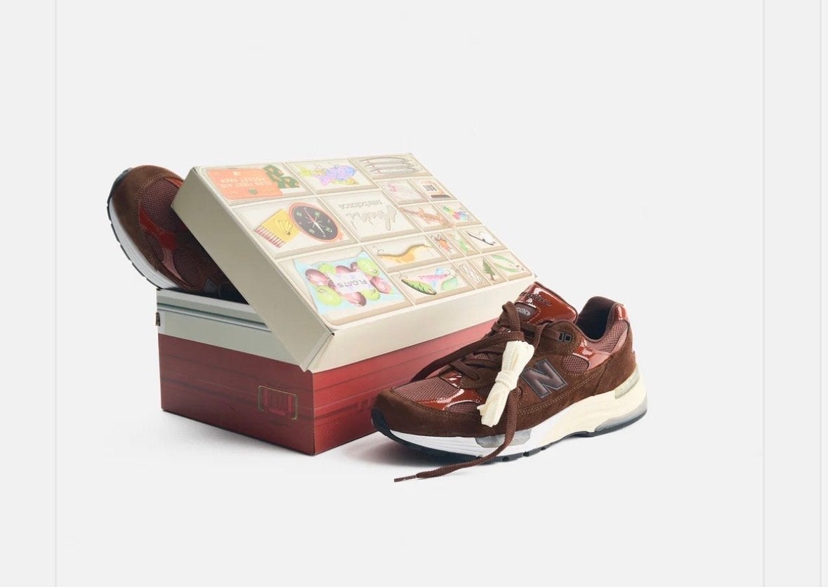 Aminé x New Balance Outdoor School 992 - Maat 42, Kleding | Heren, Bruin, Nieuw, Ophalen of Verzenden, Sneakers of Gympen