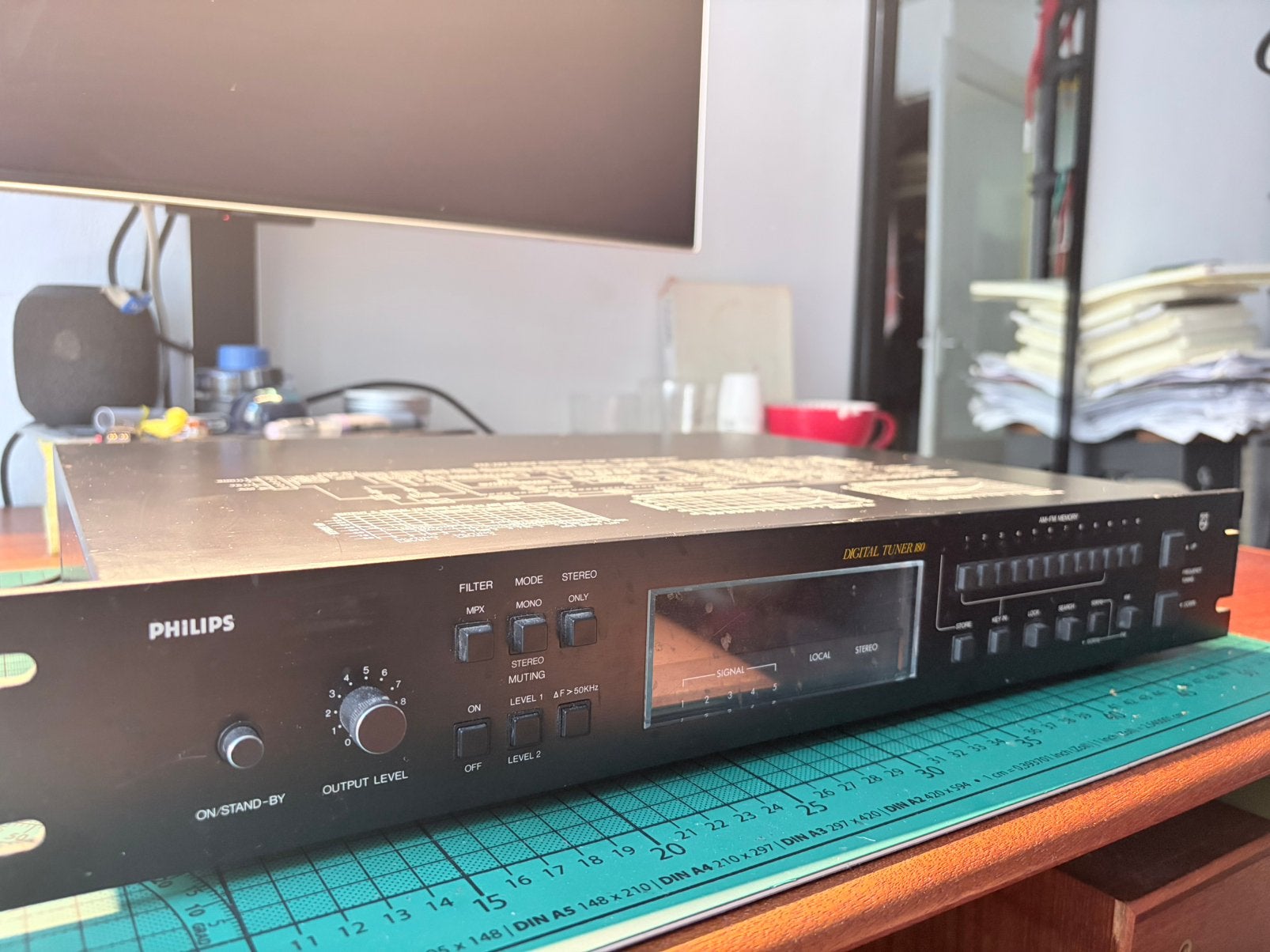 Philips 22ah 180 digital tuner, Ophalen of Verzenden, Zo goed als nieuw