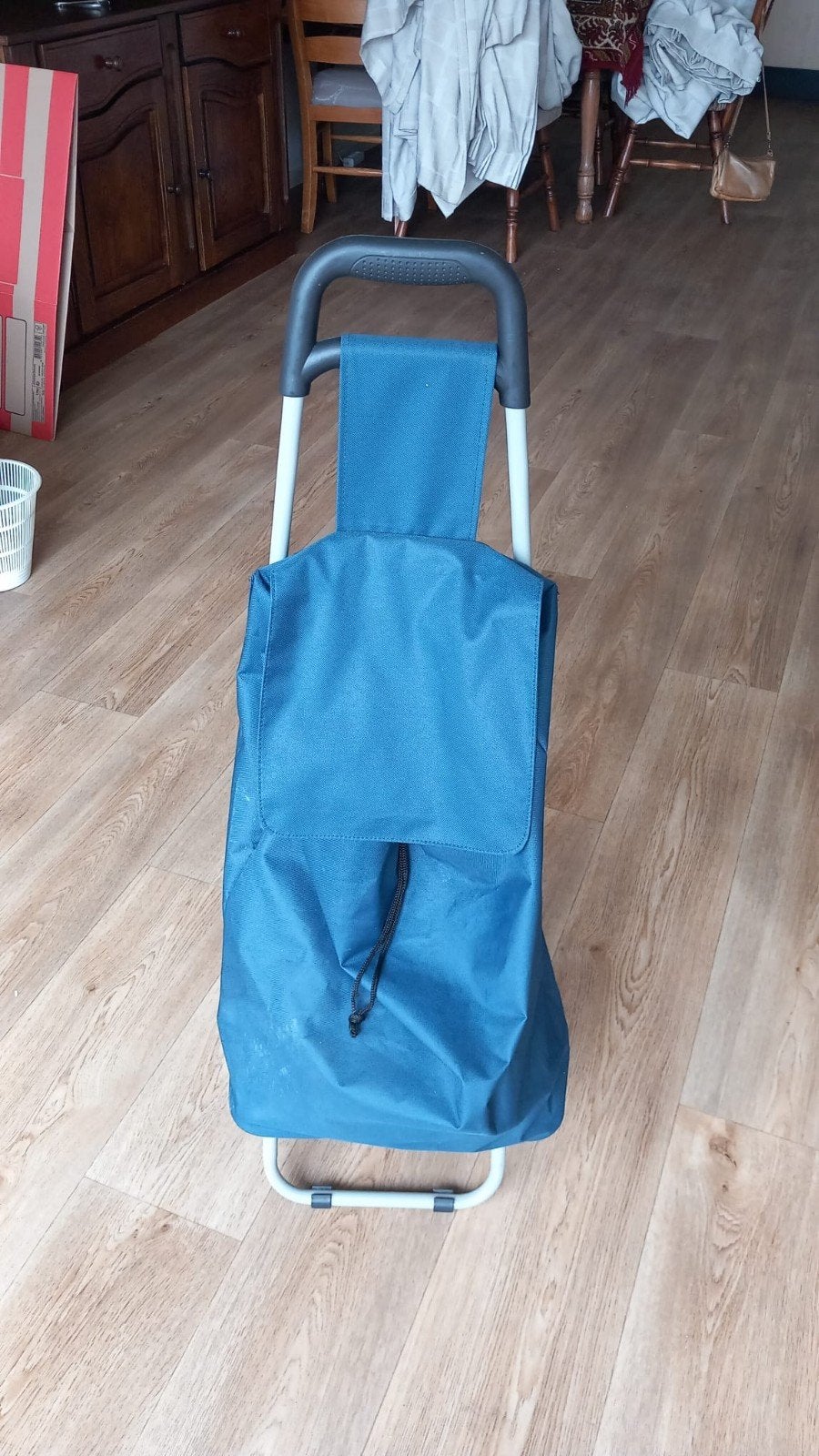 boodschappen trolley, Ophalen, Blauw, 30 cm of meer