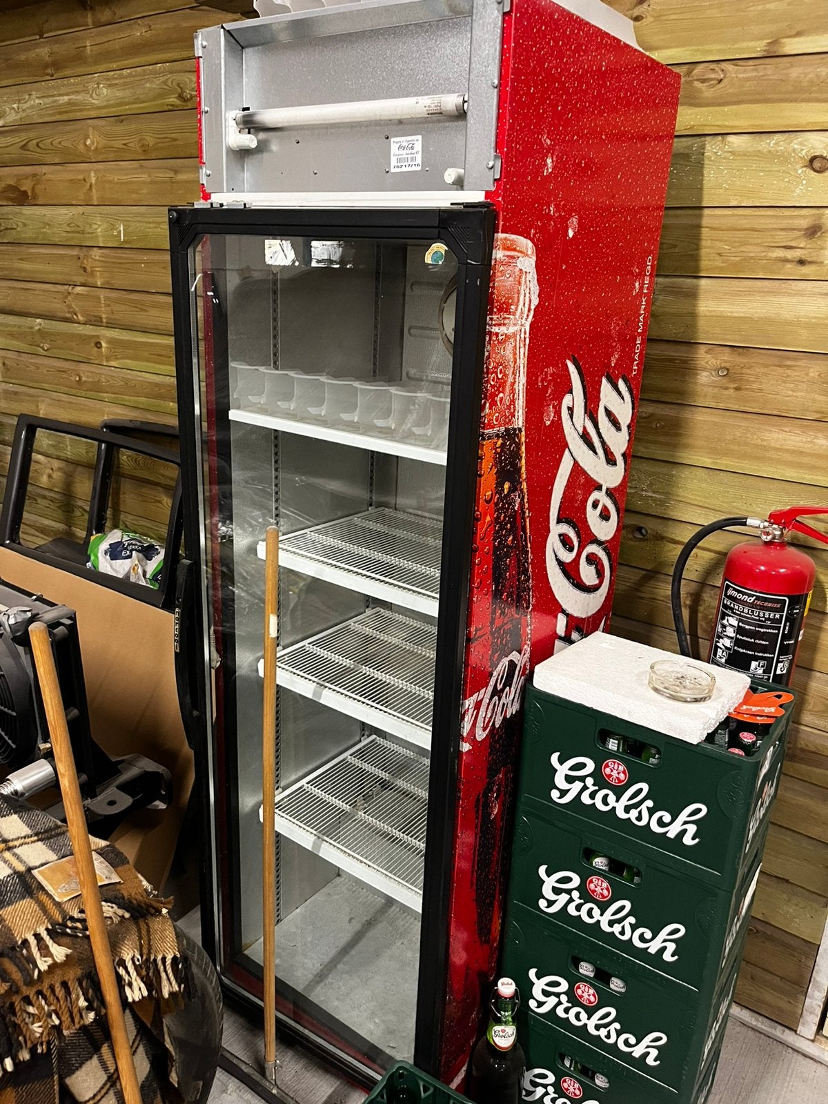 Coca cola koelling koelkast, Ophalen, 200 liter of meer, Met aparte vriezer, 160 cm of meer