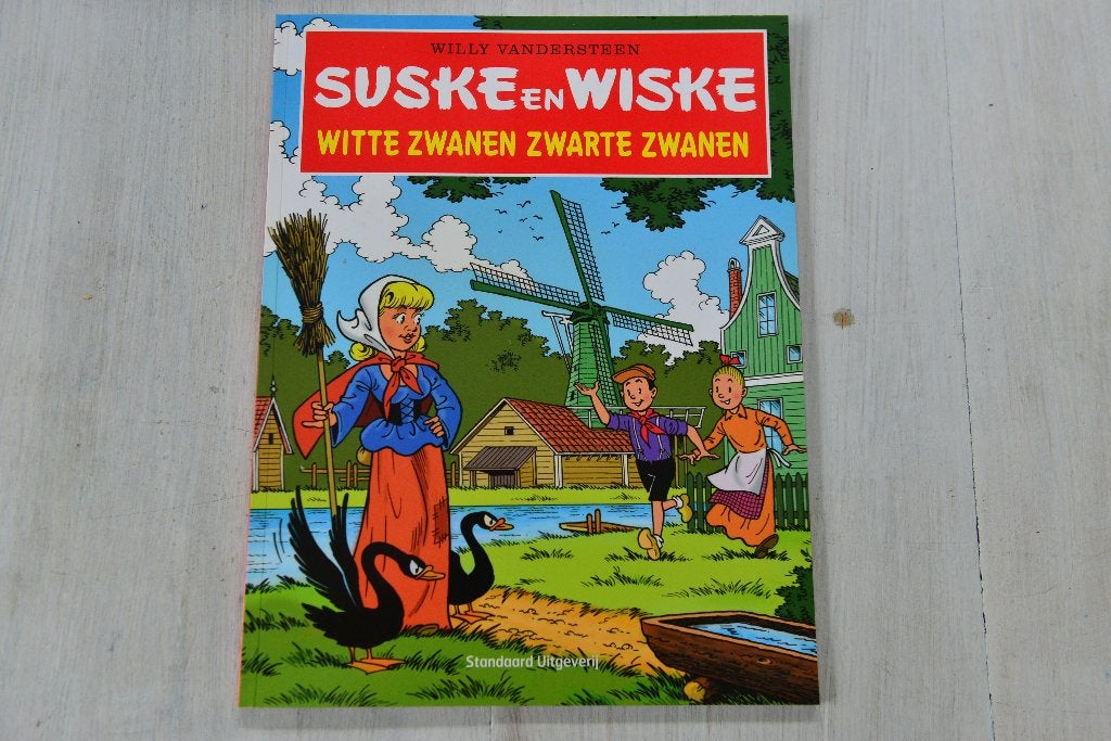 SUSKE EN WISKE = Witte Zwanen Zwarte Zwanen, W. Vandersteen, Verzenden, Eén stripboek, Zo goed als nieuw