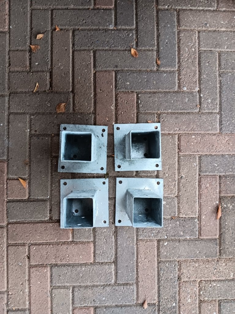 paalhouders met plaat, Ophalen, Nieuw