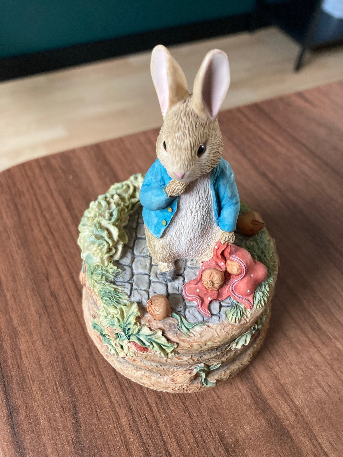 Muziekdoos Pieter Konijn - Beatrix Potter - Autumn Leaves, Ophalen of Verzenden, Zo goed als nieuw