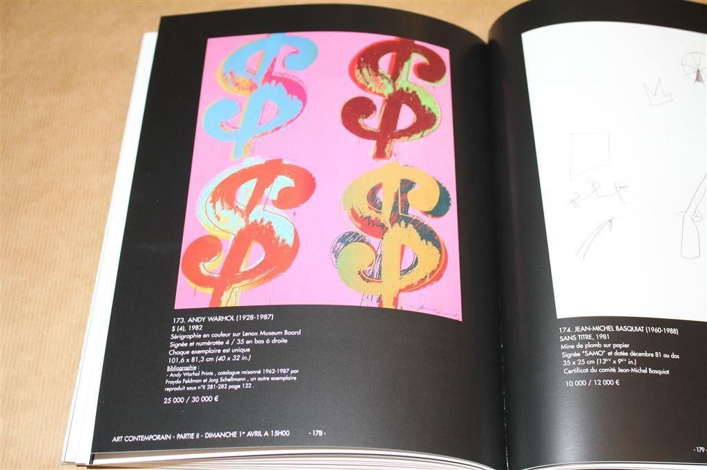 Veilingcatalogus Cornette Saint-Cyr 2007. Art contemporain., Ophalen of Verzenden, Gelezen