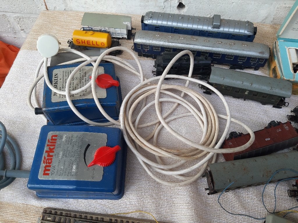 Marklin trein set compleet, goed werkend, Ophalen, Gelijkstroom, Analoog, Märklin