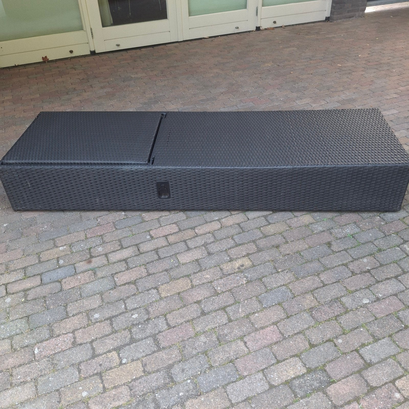 Rotan ligbed, Ophalen, Gebruikt, Rotan, Verstelbaar