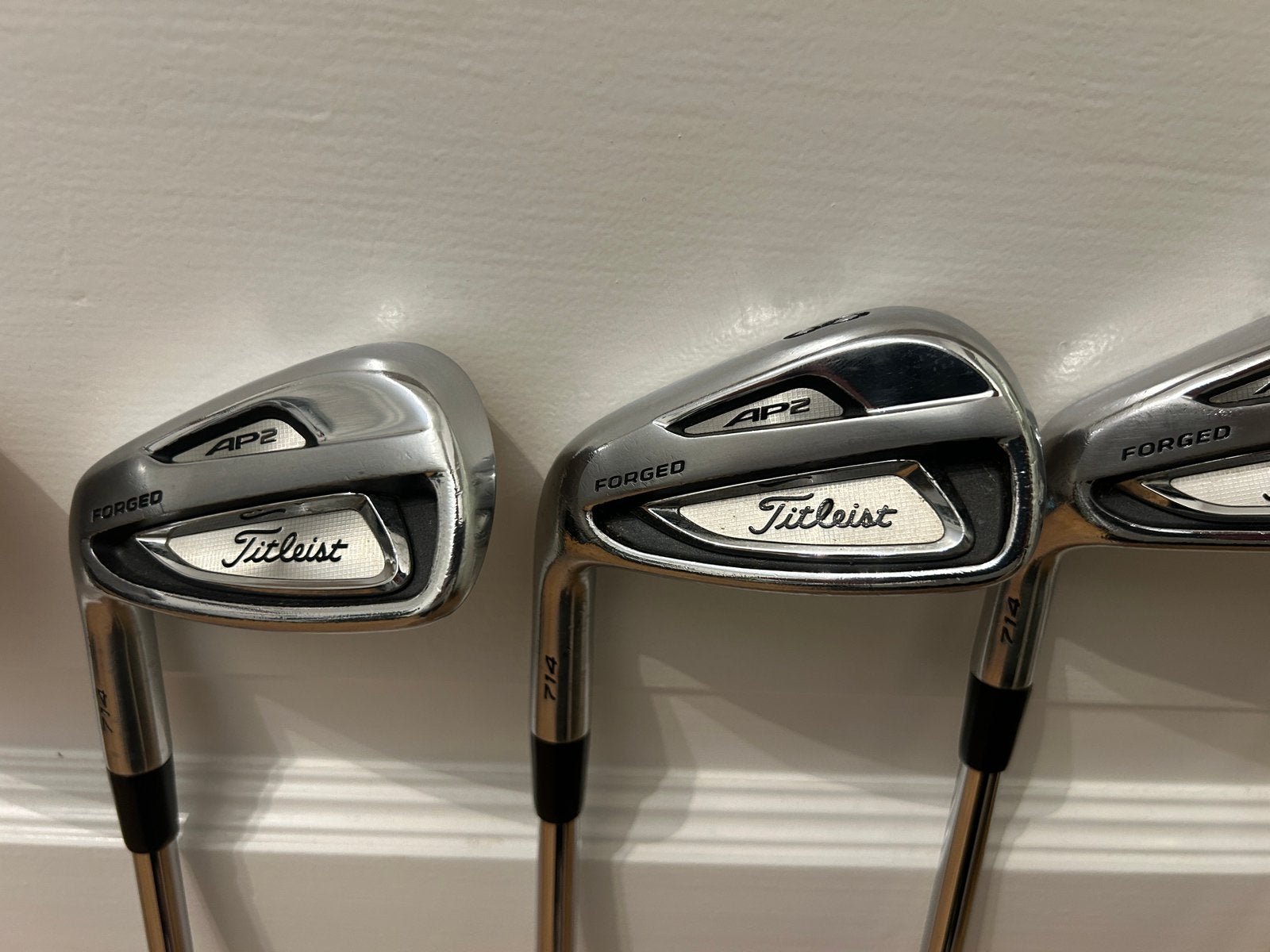 Linkshandig Titleist AP2 714 5-PW +1“, Ophalen of Verzenden, Gebruikt, Set
