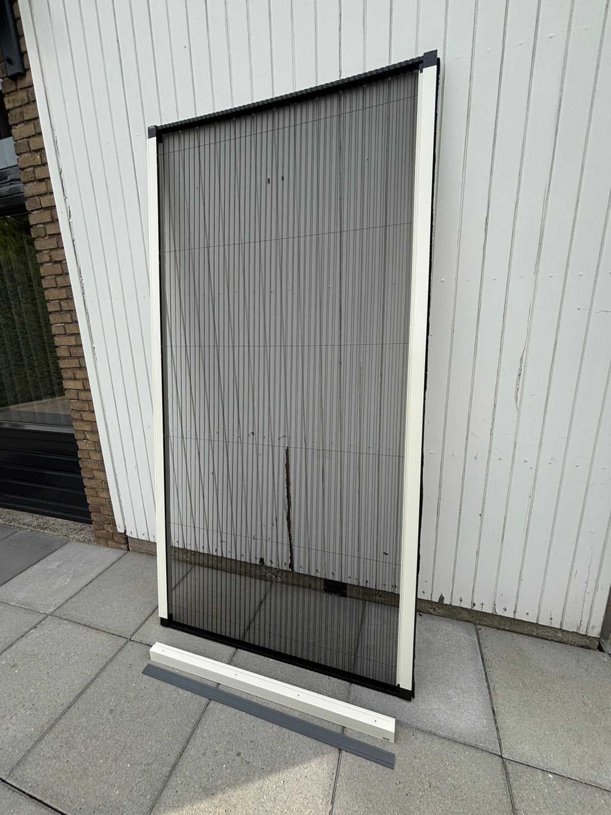 Luxaflex hordeur in plissé (nieuw) 221,5x110 (geruisloos), Luxaflex, Ophalen of Verzenden, Nieuw, Crème