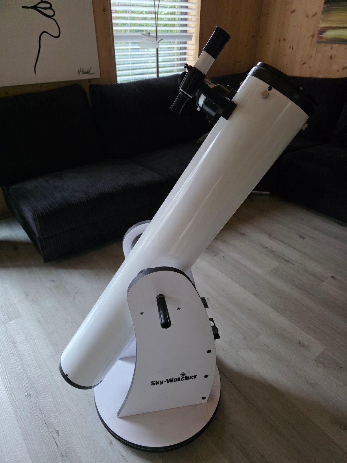 Sky-watcher telescoop 120x, Ophalen, Gebruikt, Lenzentelescoop (refractor), 80 tot 200 mm