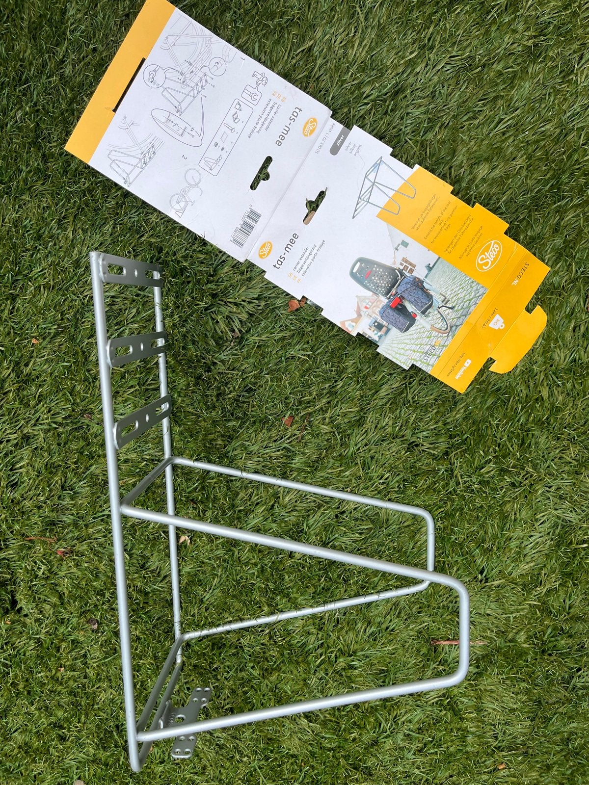 Steco Tas-Mee dragerverlenger voor dubbele fietstassen, Ophalen, Zo goed als nieuw