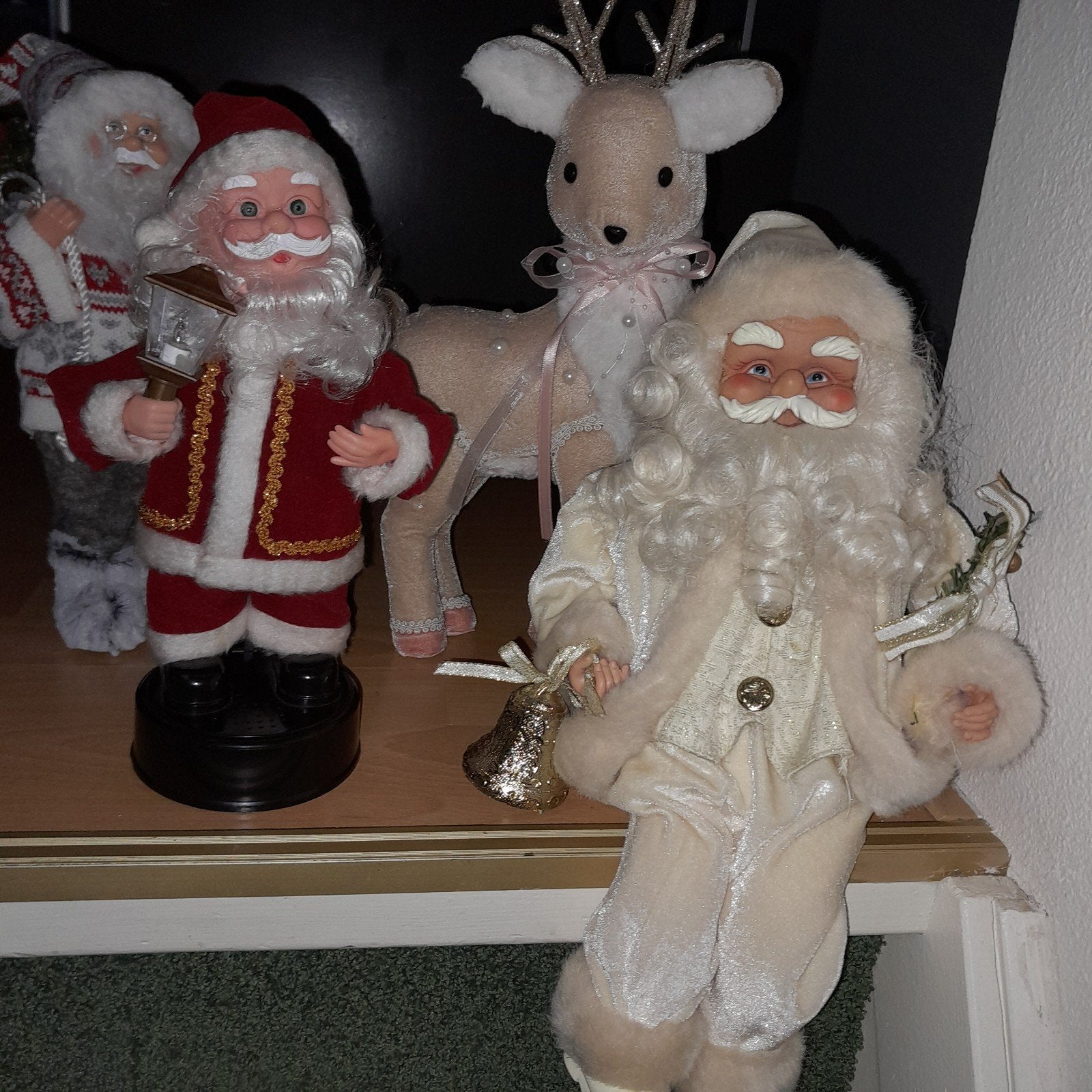 4 x kerstfiguren ,, Ophalen of Verzenden, Zo goed als nieuw