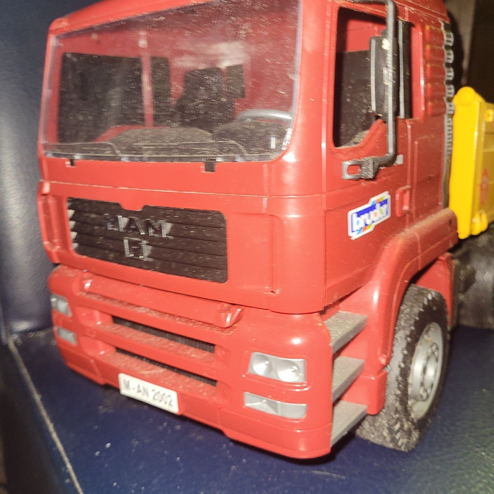 Bruder MAN TGA Speelgoedvrachtwagen Rood 1:16, Ophalen, Nieuw