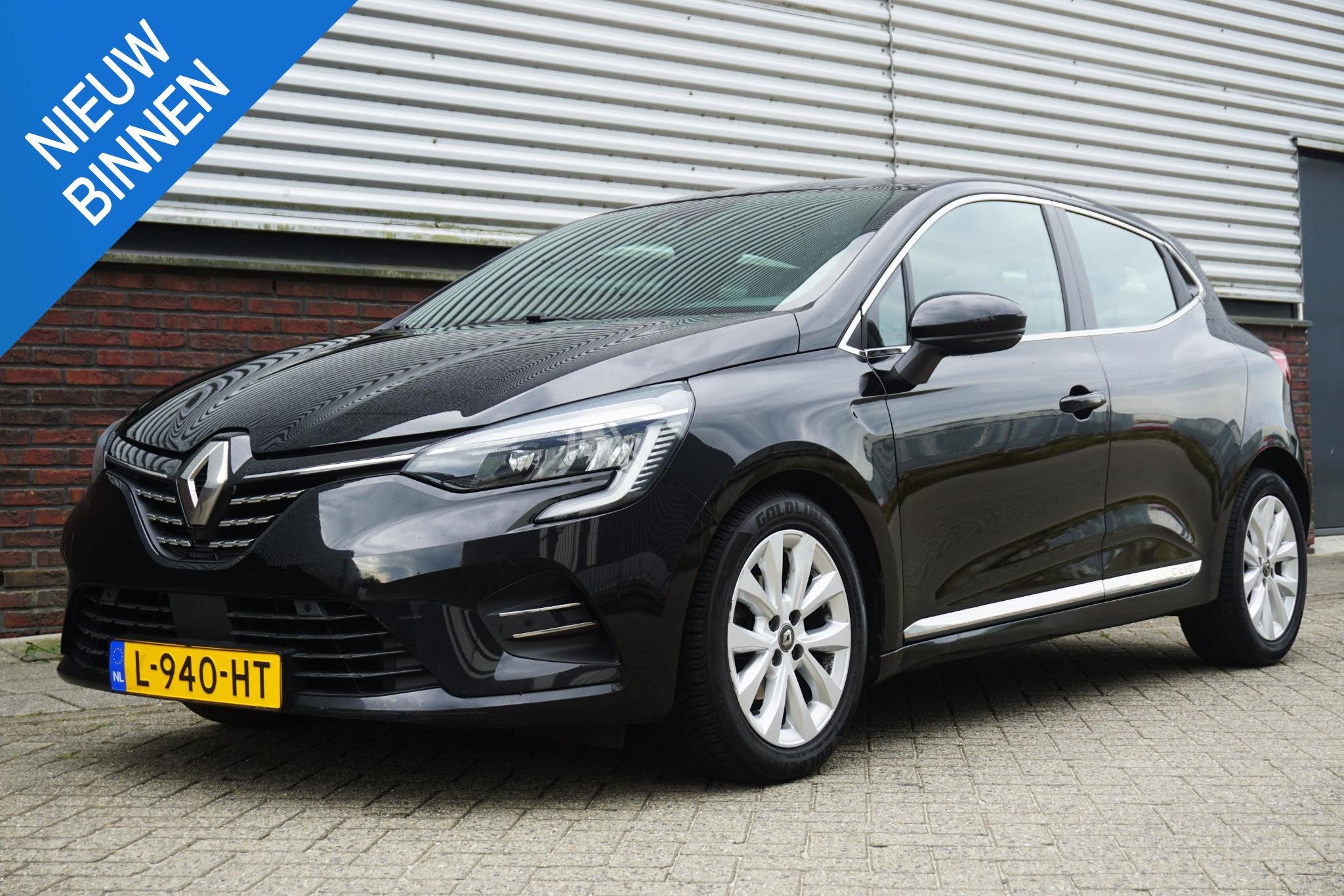 Renault Clio 1.0 TCe Intens/Half Leer/Sfeerverlichting/DigiD, Auto's, Voorwielaandrijving, Gebruikt, Leder en Stof, Origineel Nederlands