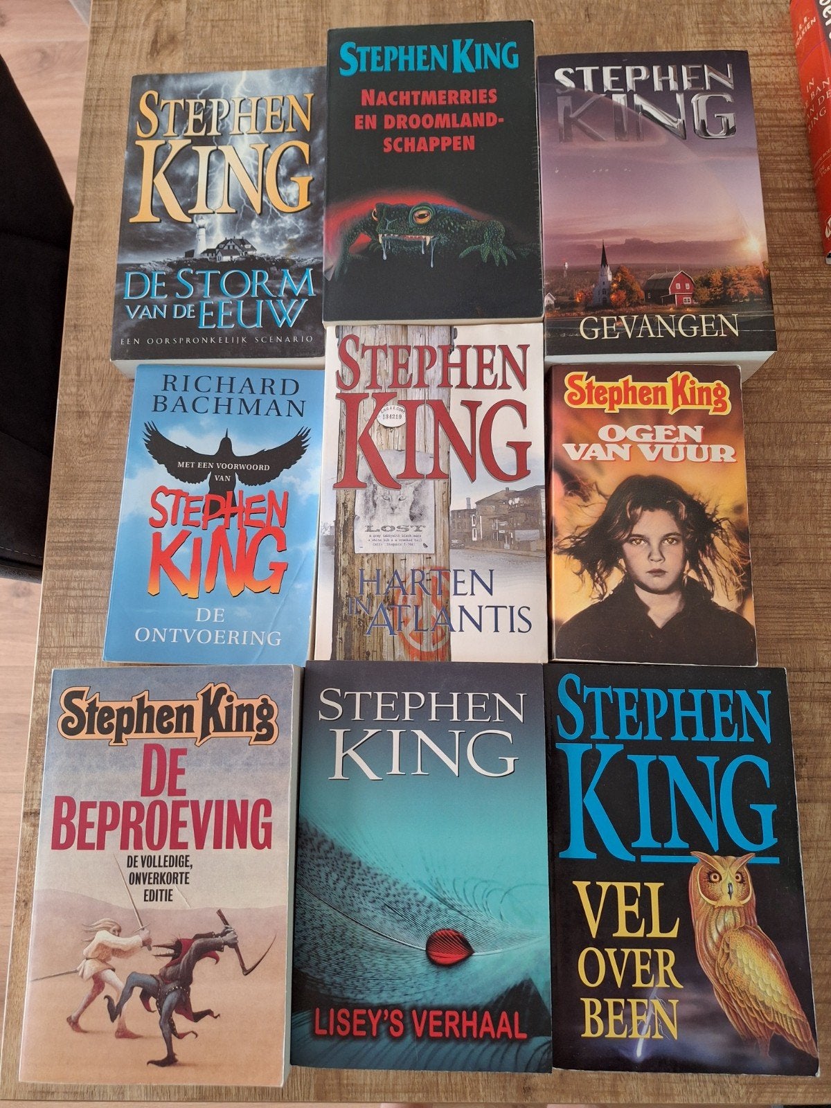 Stephen King Boeken Collectie - Diverse Titels, Boeken, Ophalen, Gelezen, Stephen King, Nederland