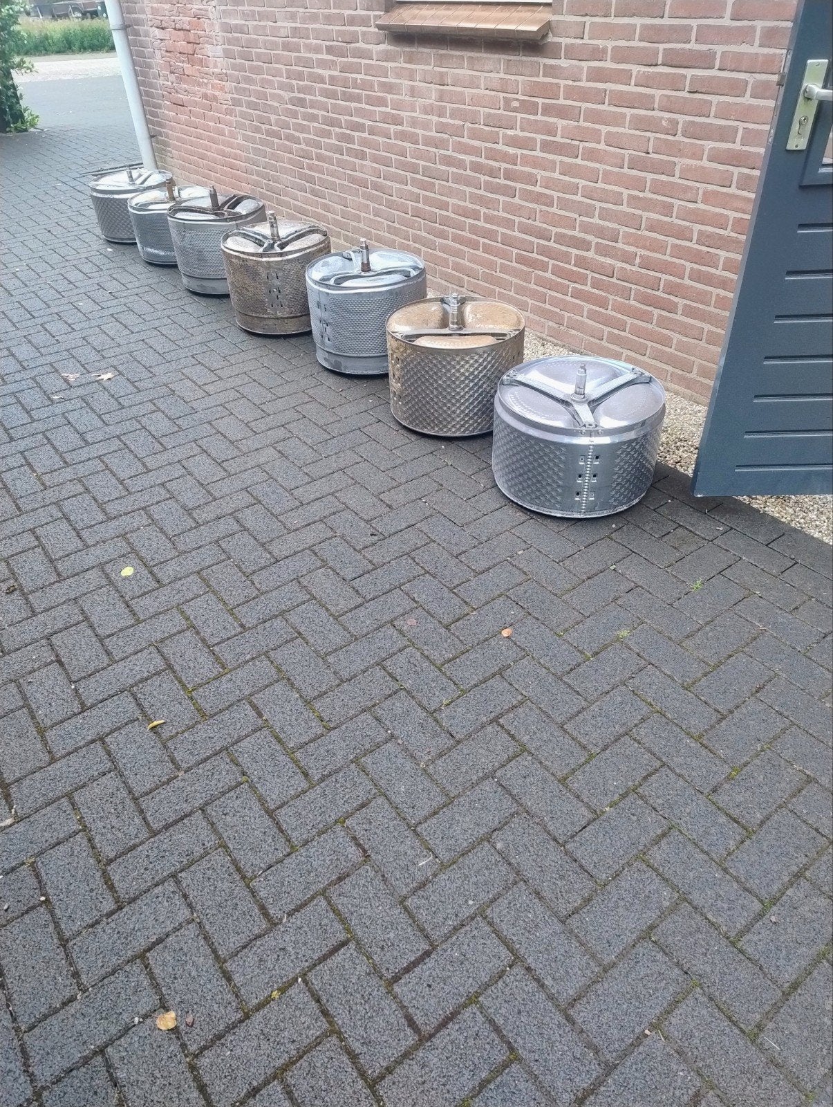 Wasmachine trommels voor diverse doeleinden, Tuin en Terras, Vuurkorven, Ophalen of Verzenden, Gebruikt