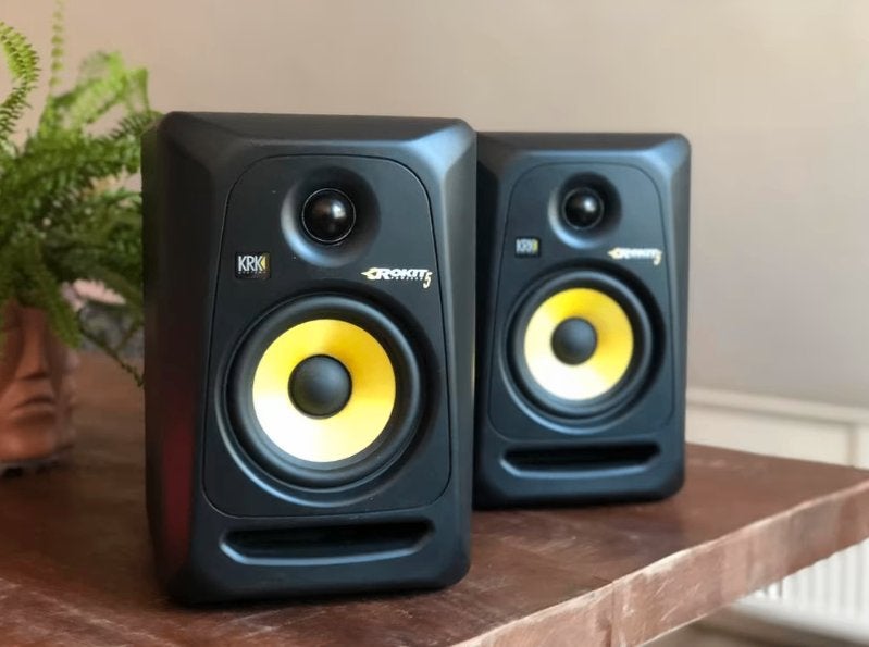 set KRK Rokit RP5 actieve speakers dj set 4 5 6 7 8 monitor, Audio, Tv en Foto, Luidsprekers, Ophalen of Verzenden, Zo goed als nieuw