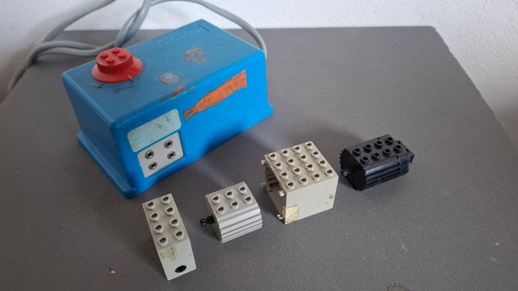 Lego 12v technic motor set, Kinderen en Baby's, Gebruikt, Lego, Accessoire, Ophalen of Verzenden