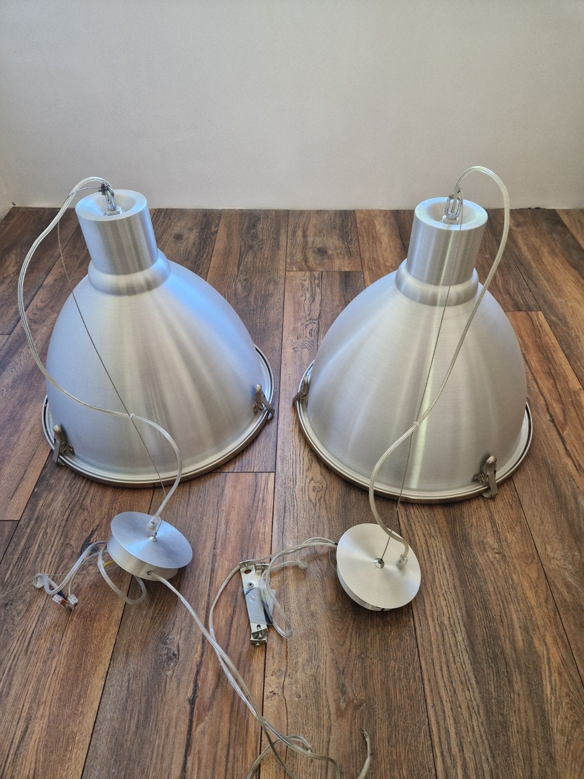 industriële hanglamp, Ophalen of Verzenden, Zo goed als nieuw, Metaal, Industrieel
