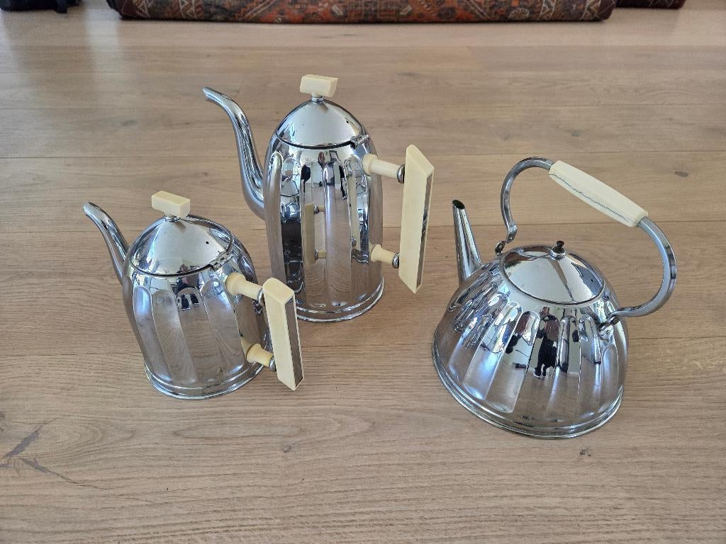 Vintage koffiepot, theepot en waterkoker, Ophalen