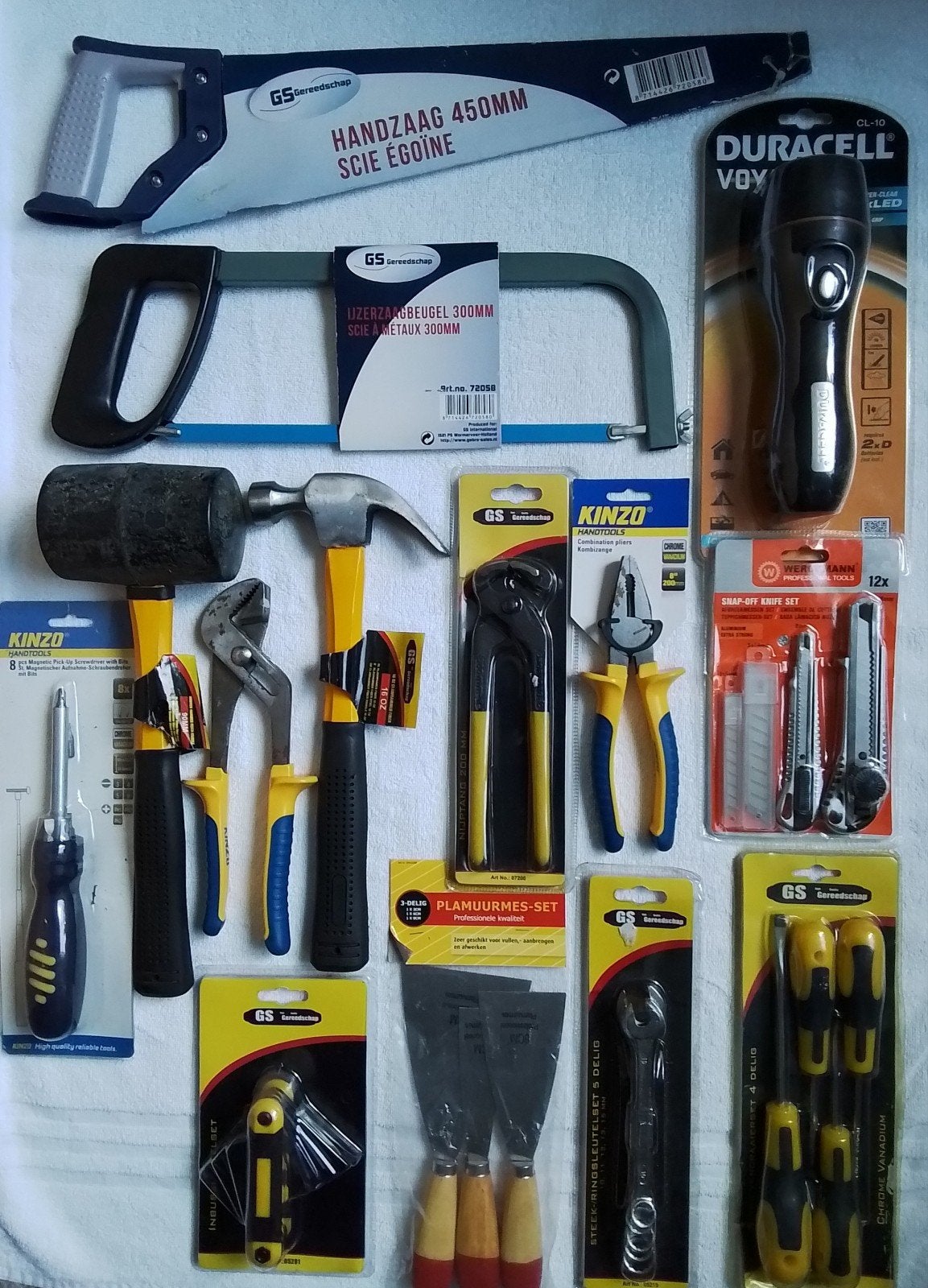 Mooie set Handgereedschap, Ophalen, Nieuw, Gereedschapsset