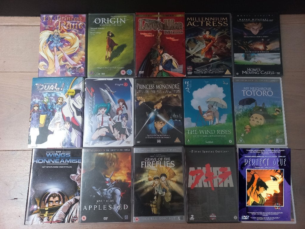 Anime Classics 15xDVD Collectie - Studio Ghibli / Manga, Animatie, Ophalen of Verzenden, Zo goed als nieuw, Alle leeftijden