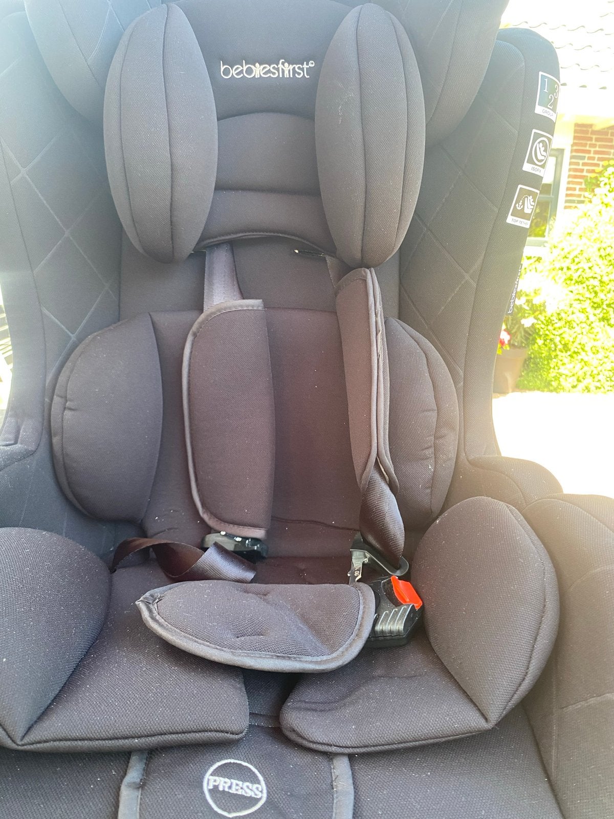 Bebiesfirst autostoel 9-36 kg - Zwart, Kinderen en Baby's, Zijbescherming, 9 t/m 36 kg, Ophalen, Overige merken