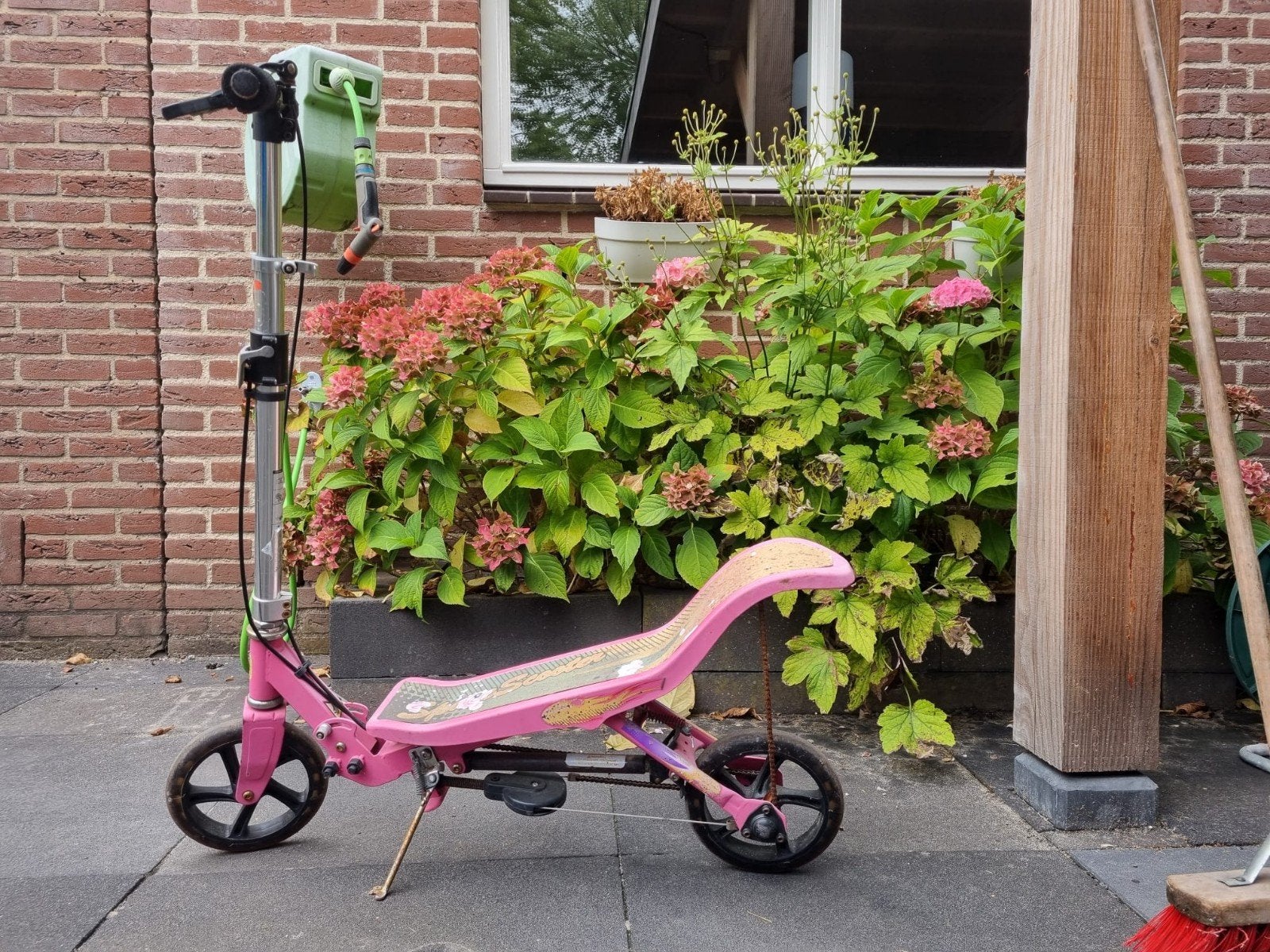Roze spacescooter, Fietsen en Brommers, Steps, Ophalen, Gebruikt, Overige typen