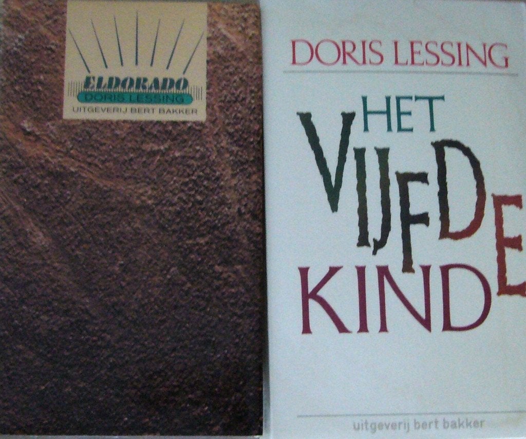 Doris Lessing Eldorado of Het vijfde kind Dorris Lesing, Ophalen of Verzenden, Gelezen, Doris Lessing Dorris Lesing, Nederland