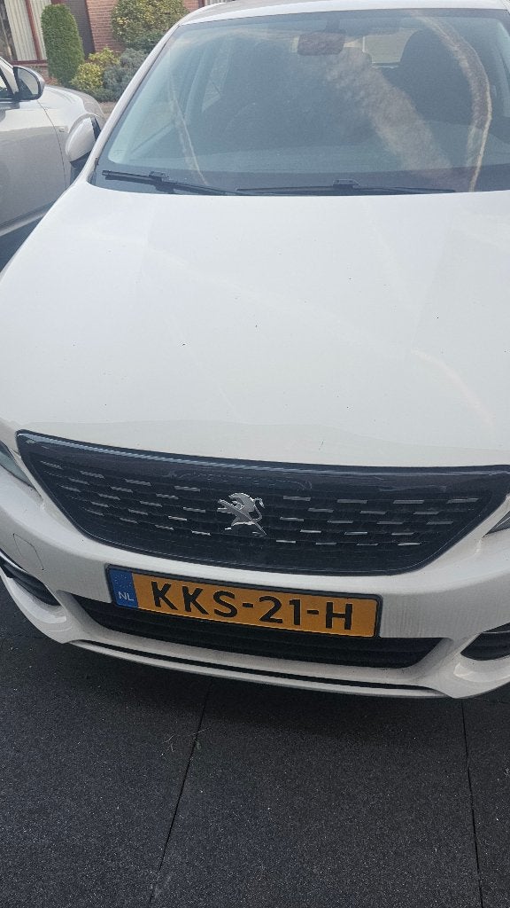 Peugeot 308 1.2 Puretech 110pk S&S 2019 Wit, Auto's, Voorwielaandrijving, Stof, Zwart, 1199 cc